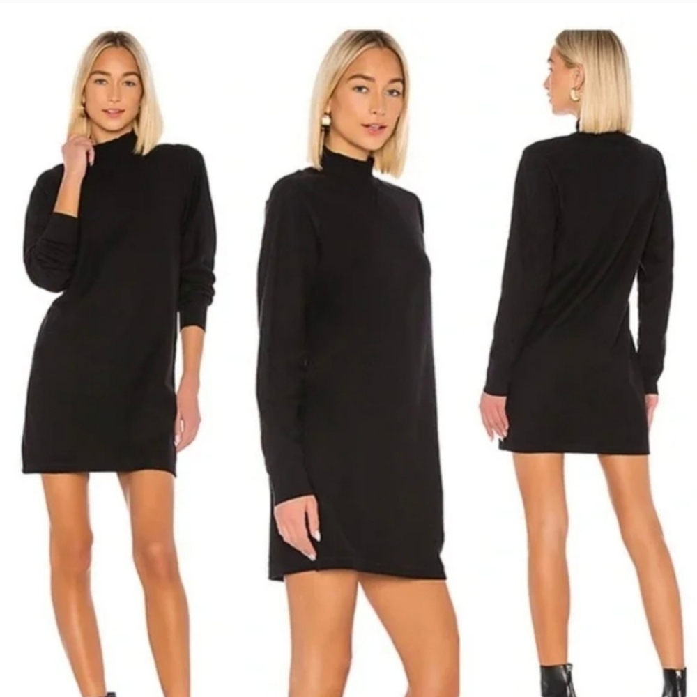 Rag & BoneThe Knit Racer Mock-Neck Dress
